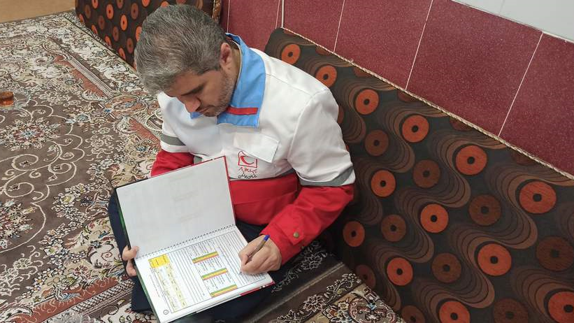 بازدید مدیرعامل جمعیت هلال احمر خوزستان از پایگاه امداد ونجات بین شهری شهرستان مسجدسلیمان 